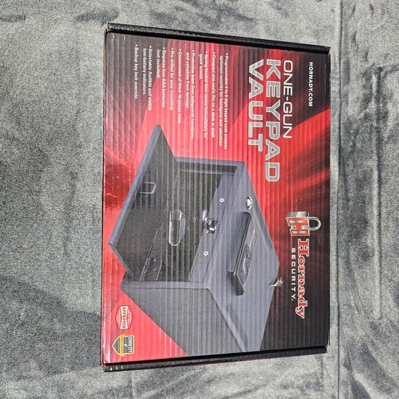 Hornady One Gun Keypad Vault Safe programmable keypad 16 gauge Steel 95433 - Picture 9 of 9